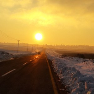 January 12th, 2015 Merom Golan Sunset in yellow